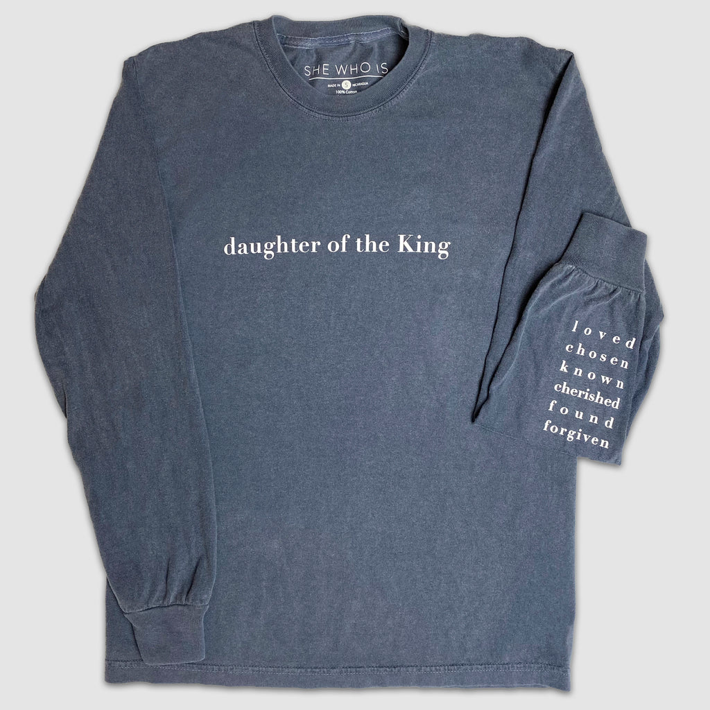 Daughter of the King long sleeve tee