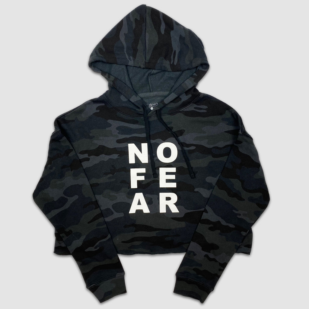 NO FEAR Cropped Hoodie